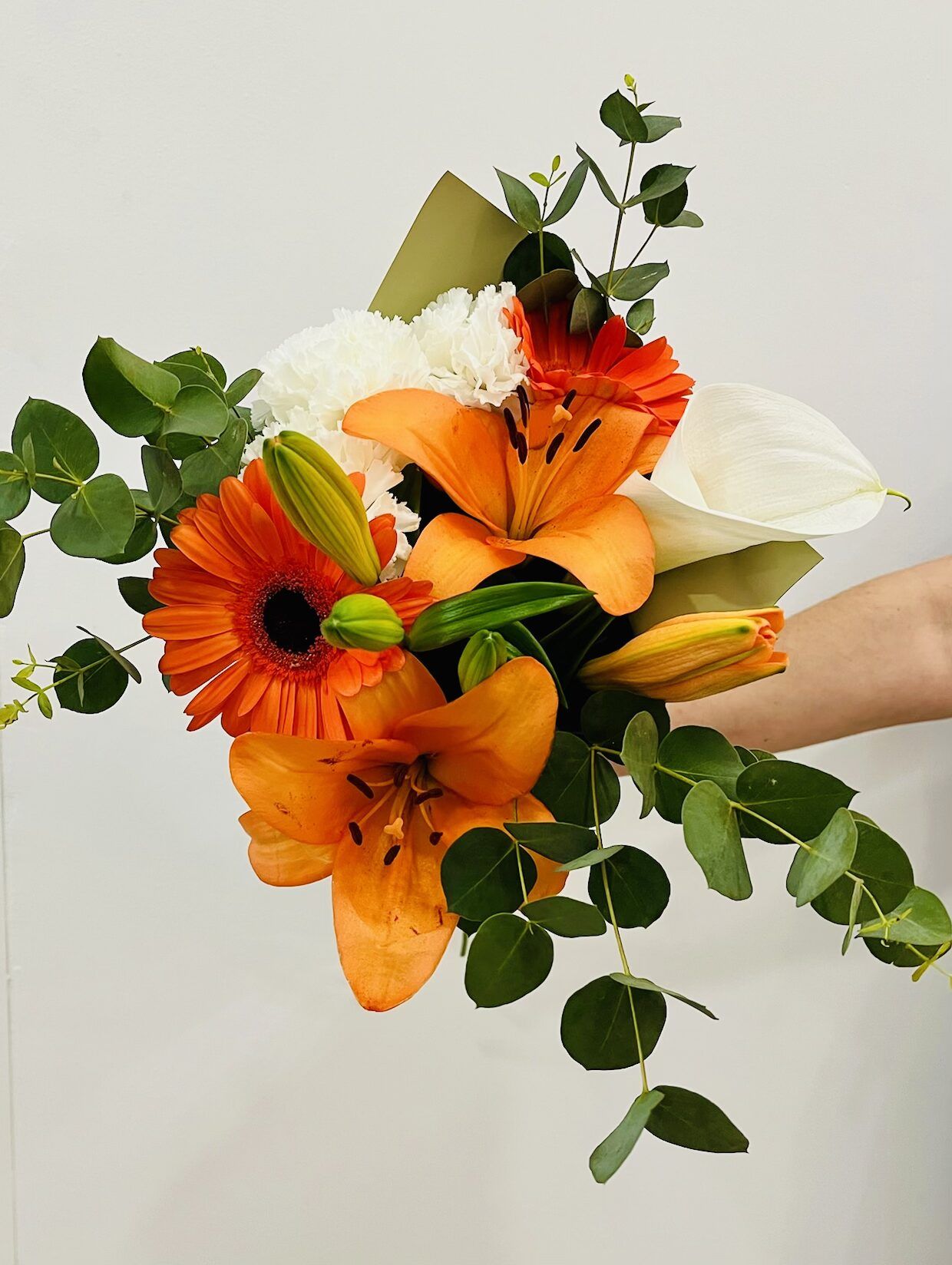 RAMO DE FLORES FUEGO| Floristería Vida en Torrevieja
